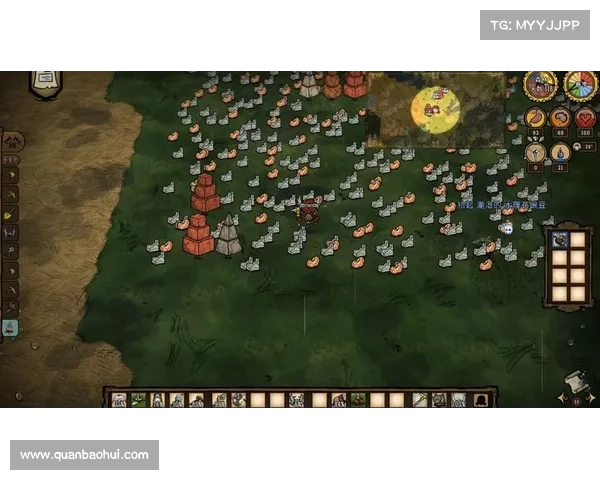 饥荒单机:地图显示全新中心 饥荒单机:地图显示全新中心